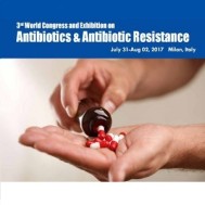 Antibiotics 2017: 3rd World Congress & Exhibition on Antibiotics and Antibiotic Resistance Antibiotics 2017: 3rd World Congress & Exhibition on Antibiotics and Antibiotic Resistance
