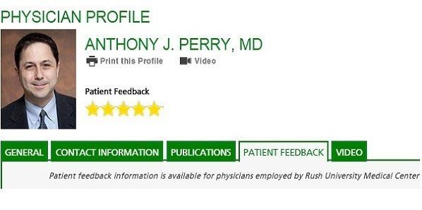 Online Physician Profiles Include Patient Feedback Online Physician Profiles Include Patient Feedback