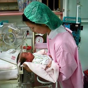 NICU team member at work NICU team member at work