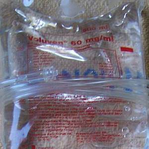 Starch solution in IV bag Starch solution in IV bag