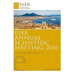 ESER Annual Scientific Meeting 2016 ESER Annual Scientific Meeting 2016