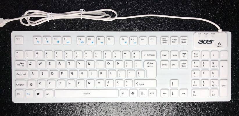 Wired Waterproof Silicone Seal Keyboard