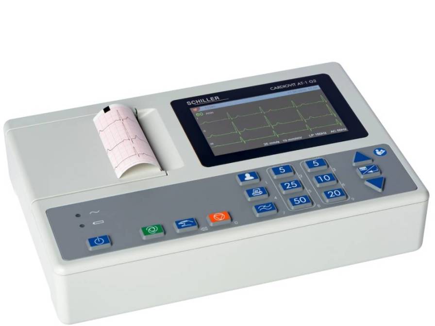 Digital electrocardiograph / 12-channel CARDIOVIT AT-1 G2 SCHILLER