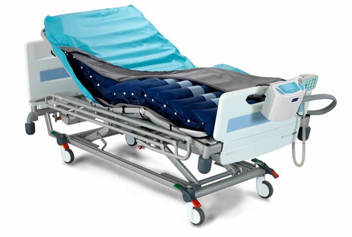 Anti-decubitus overlay mattress / for hospital beds / dynamic air / tube Alpha Response™ ArjoHuntleigh