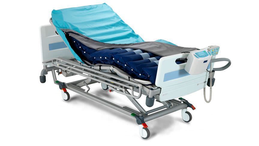 Hospital bed mattress / anti-decubitus / dynamic air / tube Alpha Response™ ArjoHuntleigh