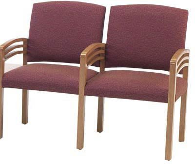 Waiting room chair / beam / 2 seater Austin Amico Corporation