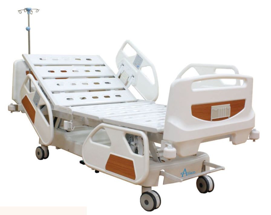 Intensive care bed / electrical / height-adjustable / 4 sections AC400B Amico Corporation