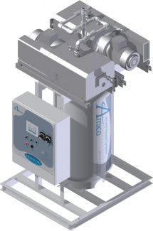Medical vacuum system / rotary claw / oil-free CSA Duplex CCD Vertical Amico Corporation