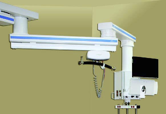 Medical monitor support arm / wall-mounted / with keyboard arm Raven Combo Amico Corporation