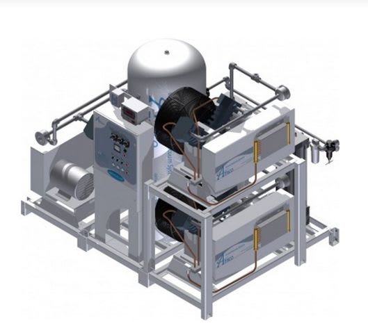 Medical air compression system / piston CSA Triplex RED Amico Corporation