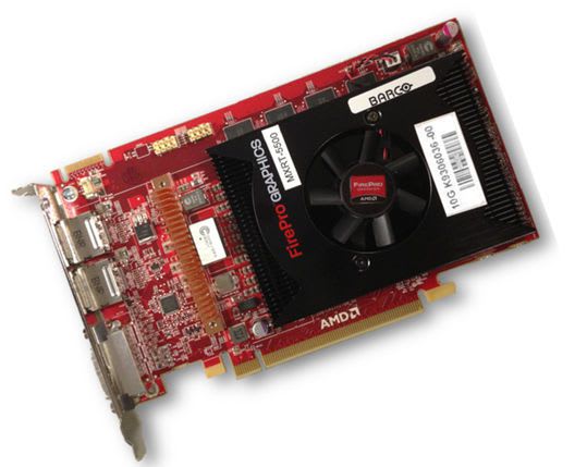 Digital graphic card (for medical imaging, PCI express) MXRT-5500 Barco