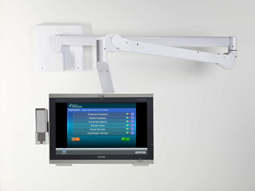 Multimedia software / for patient room CareConnex Electronic Meal Ordering Barco