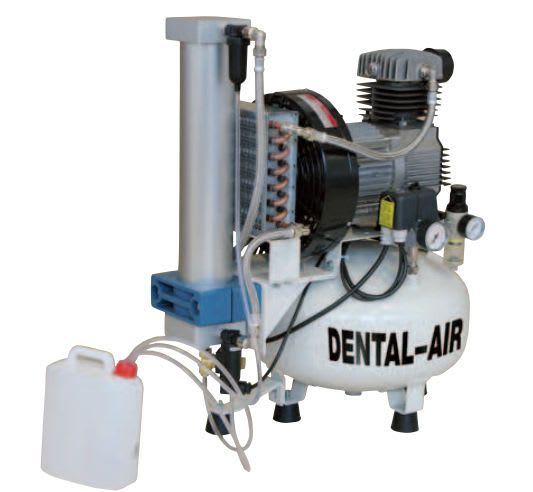 Dental unit compressor / medical / oil-free / with air dryer 7 bar | 2/24/57 Werther International