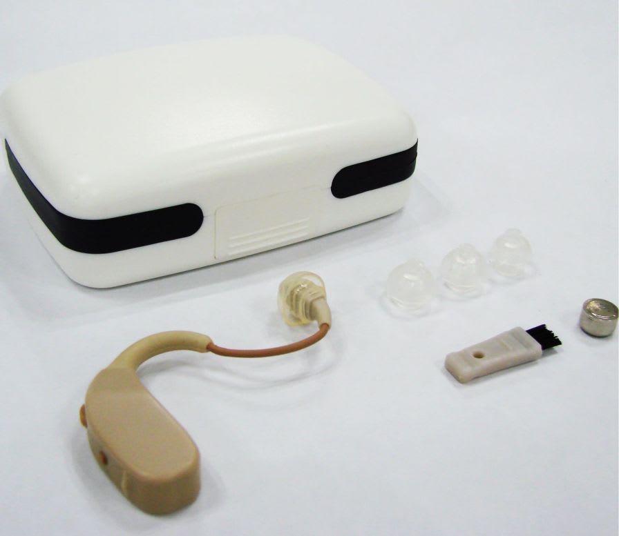 Behind the ear, hearing aid with ear tube IN4 UP-6DA IN4 Technology Corp.