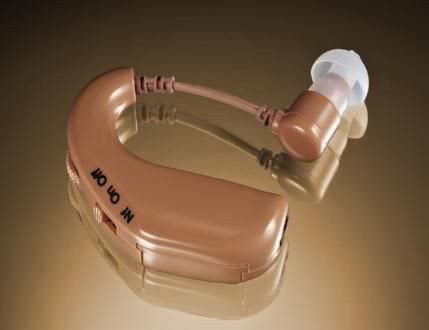 Behind the ear, hearing aid with ear tube IN4 UP-64F IN4 Technology Corp.