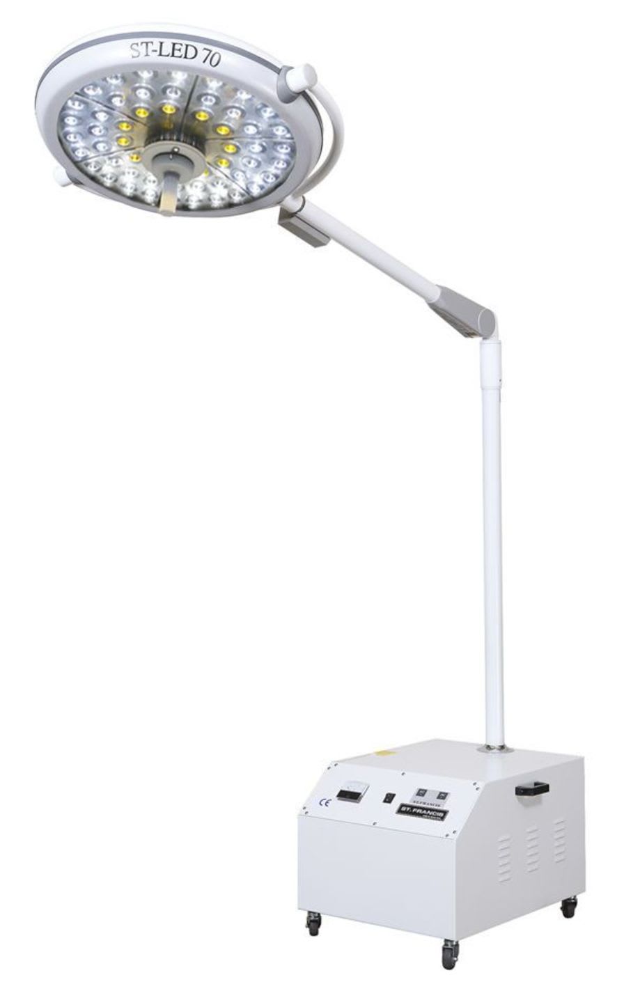 LED surgical light / mobile / 1-arm ST-LED70E St. Francis Medical Equipment