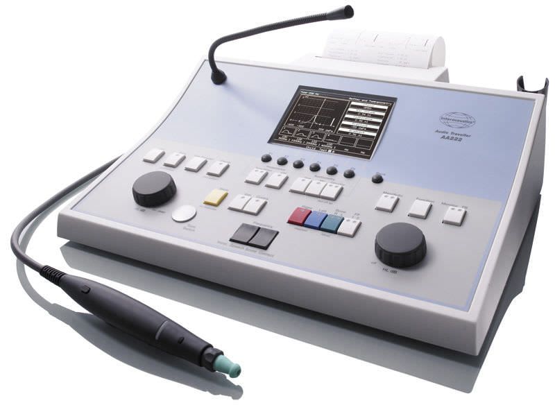 Reflex tester (audiometry) / diagnostic audiometer / screening tympanometer / digital AA220 / AA222 Interacoustics