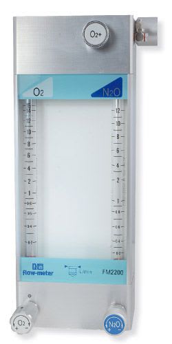 Anesthesia gas blender / O2 / N2O / with tube flow meter FM Series Flow-Meter