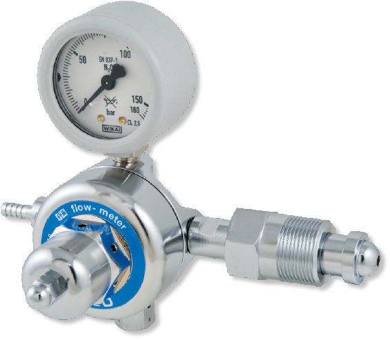 Nitrous oxide pressure regulator FM Series Flow-Meter