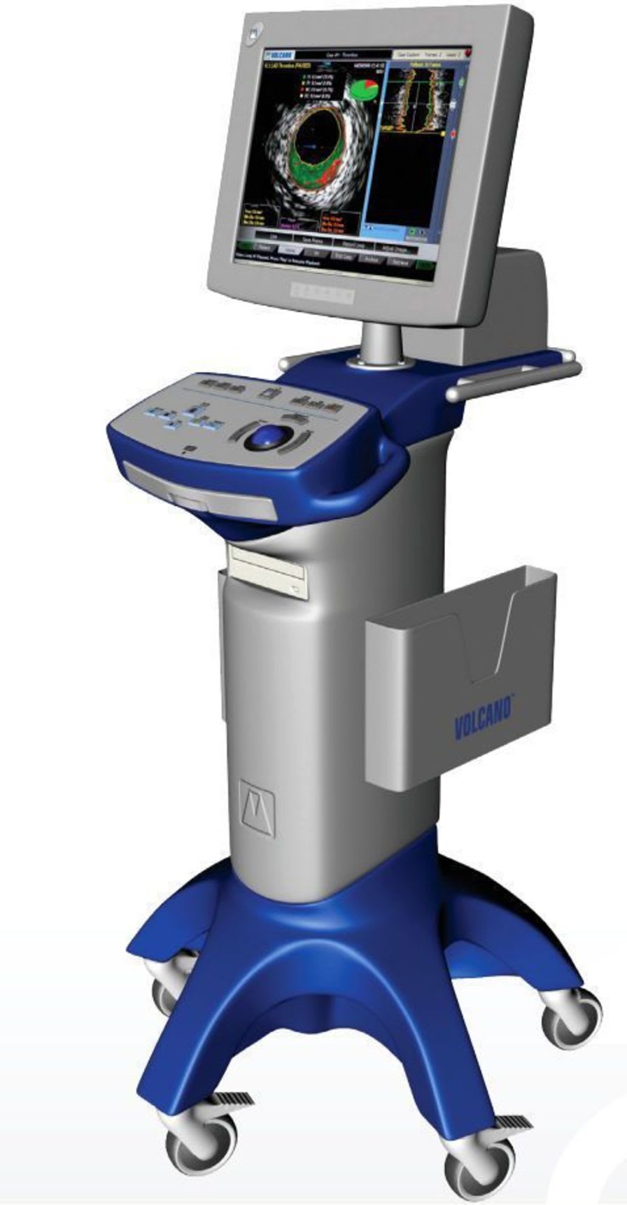 Ultrasound system / on platform, compact / for intravascular ultrasound imaging Volcano s5™ Volcano