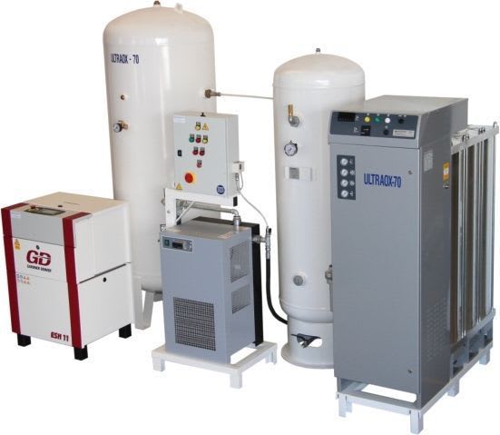 Medical oxygen generator / 2 tanks ULTRAOX® Ultra-Controlo