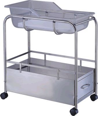 Transparent hospital baby bassinet APC-80652 Apex Health Care