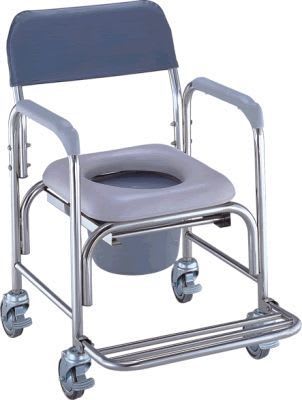 Commode chair / on casters APC-5009 Apex Health Care