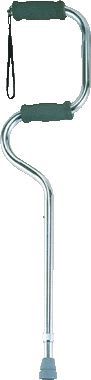 Walking stick with offset handle / height-adjustable / bariatric APC-3005 Apex Health Care