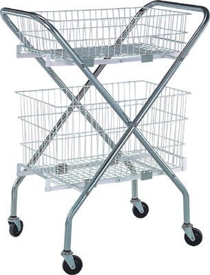 Mail trolley / with basket APC-2020 Apex Health Care