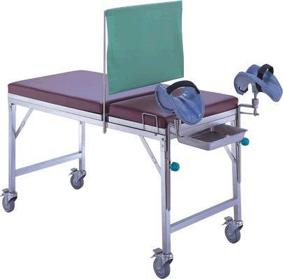 Gynecological examination table / mechanical / 2-section APC-22219 Apex Health Care