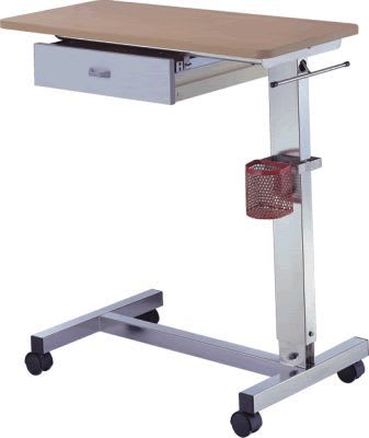 Overbed table / on casters / height-adjustable APC-10227 Apex Health Care