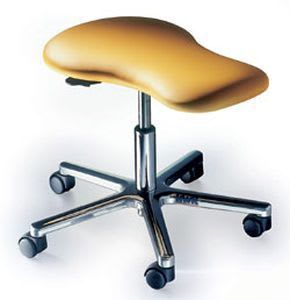 Medical stool / on casters / height-adjustable 51.2061 / 51.2063 HWK - Medizintechnik