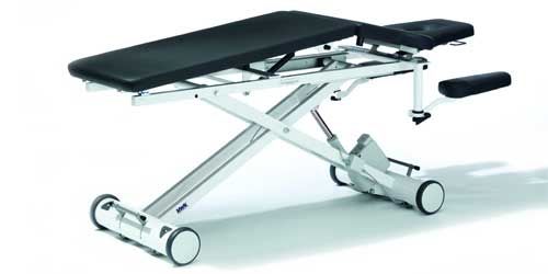 Pneumatic massage table / height-adjustable / on casters / 3 sections SOLID E5 / A5 / H5 OCMT HWK - Medizintechnik