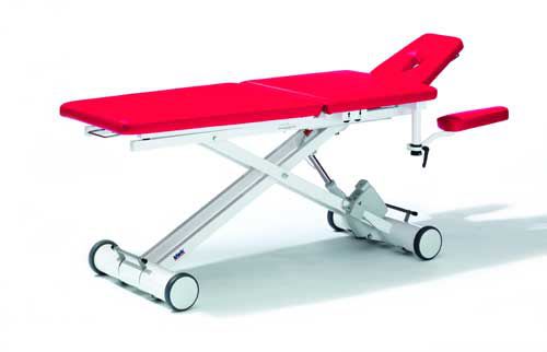 Electrical massage table / on casters / height-adjustable / 2 sections SOLID E3 / A3 / H3 HWK - Medizintechnik