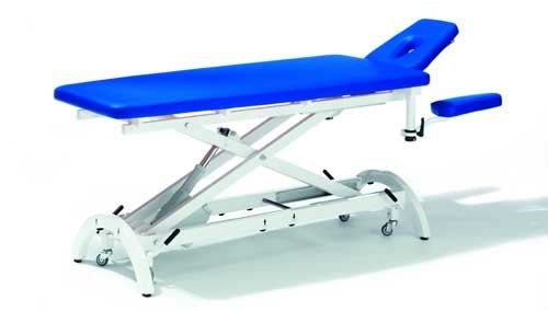 Electrical massage table / on casters / height-adjustable / 2 sections IMPUSE E2 / A2 COLMAR HWK - Medizintechnik