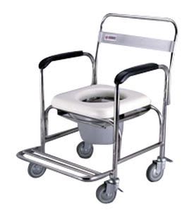Shower chair / on casters / with bucket SH-100S Medcare Manufacturing