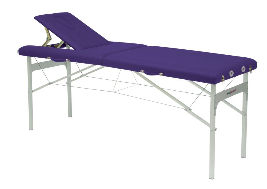 Manual massage table / folding / portable / 2 sections C-3415-M41 Ecopostural