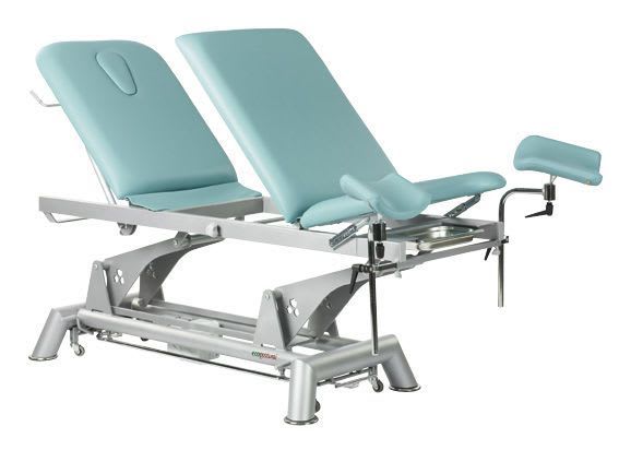 Gynecological examination table / electrical / height-adjustable / on casters C-5081-M47 Ecopostural
