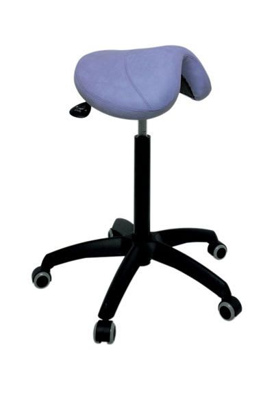 Medical stool / on casters / height-adjustable / saddle seat S-3620 Ecopostural