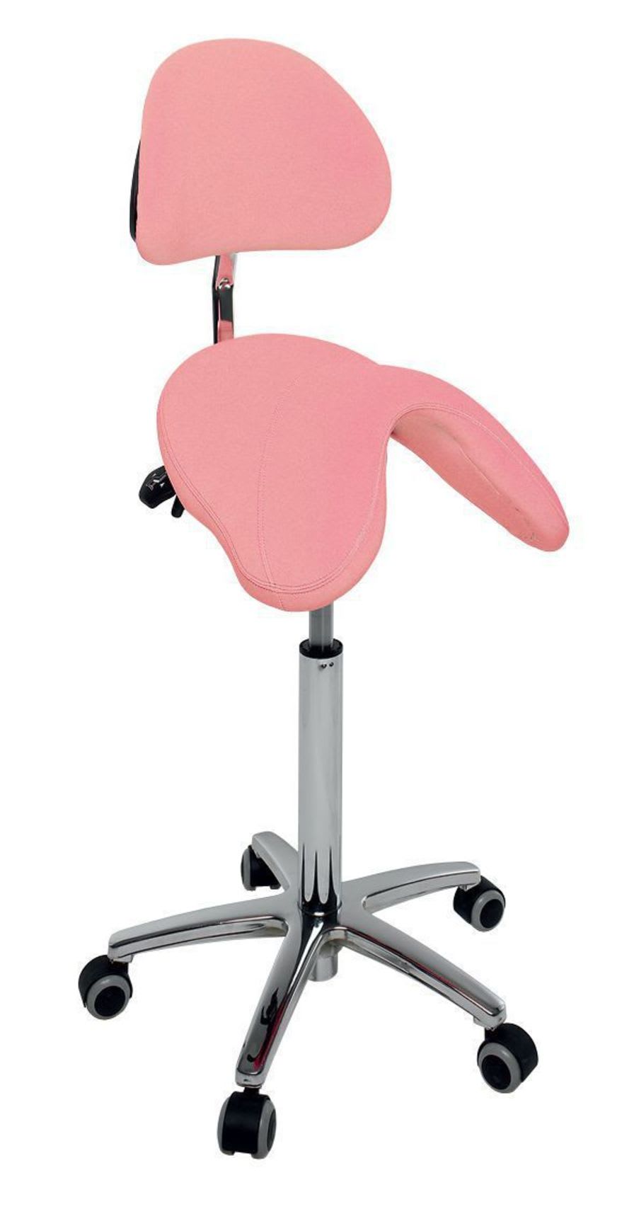 Medical stool / on casters / height-adjustable / saddle seat S-3661 Ecopostural