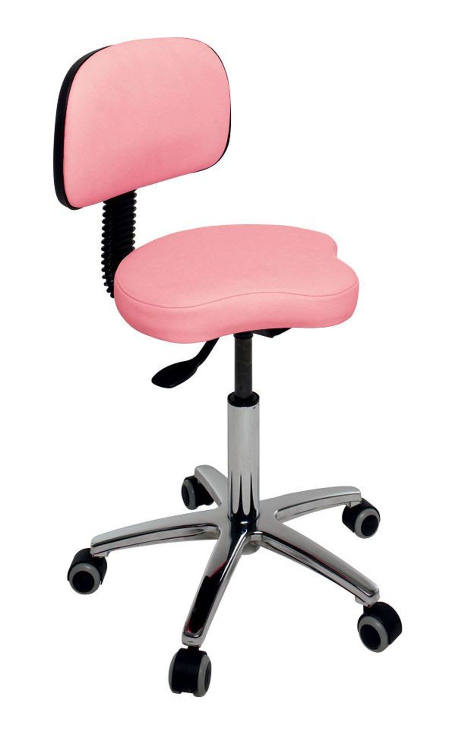 Medical stool / height-adjustable / on casters / T seat S-4639 Ecopostural