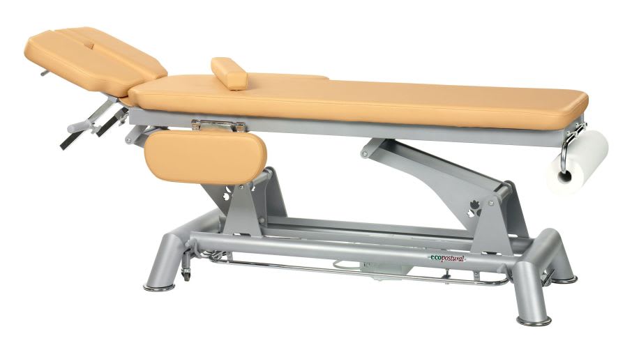 Electrical examination table / height-adjustable / on casters / 2-section C-5035-M14 Ecopostural
