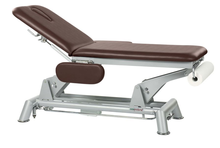 Electrical examination table / height-adjustable / on casters / 2-section C-5034-M44 Ecopostural