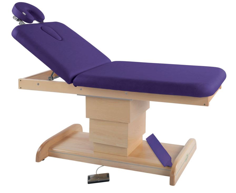 Electrical examination table / height-adjustable / 2-section C-6202-M64 Ecopostural