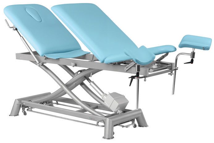 Gynecological examination table / electro-pneumatic / electrical / height-adjustable C-7981-M47 Ecopostural
