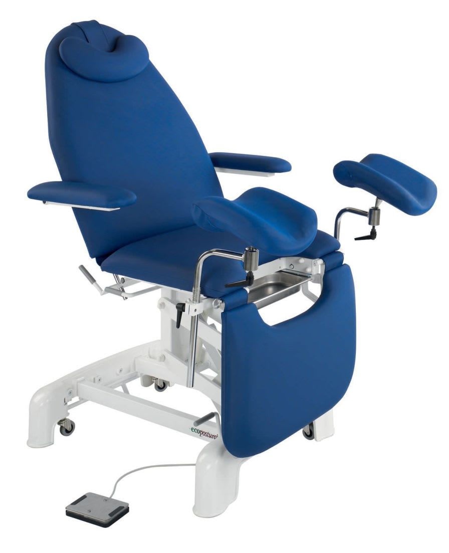 Gynecological examination chair / electrical / height-adjustable / 3-section C-3565-M41 Ecopostural