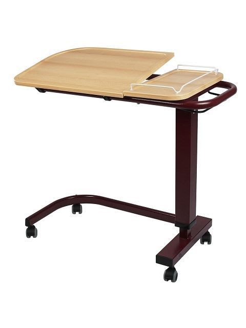 Overbed table / on casters / height-adjustable / reclining KALISTO HMS-VILGO