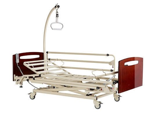 Nursing home bed / electrical / on casters / height-adjustable EURO 1000 PREMIUM HMS-VILGO