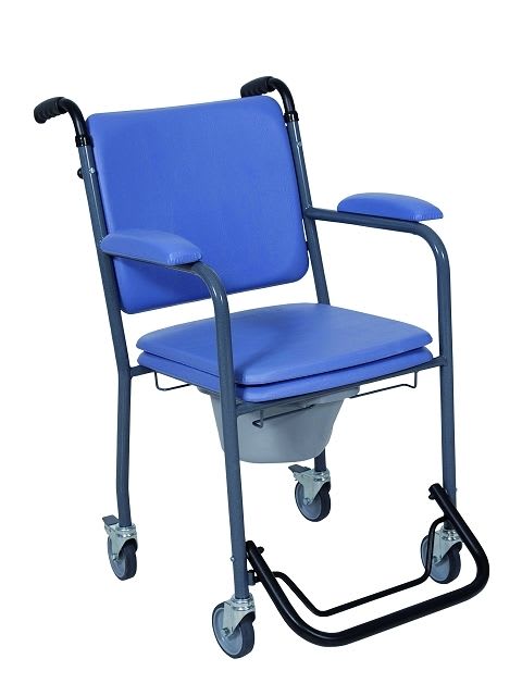 Commode chair / on casters / with armrests GR 30 HMS-VILGO
