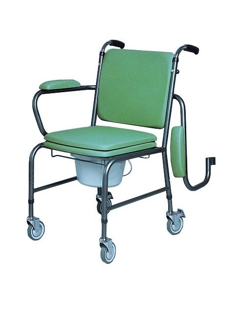 Commode chair / on casters / height-adjustable GR 171, GR 172 HMS-VILGO
